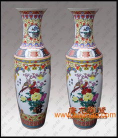 景德镇陶瓷大花瓶 酒店摆设的艺术精品